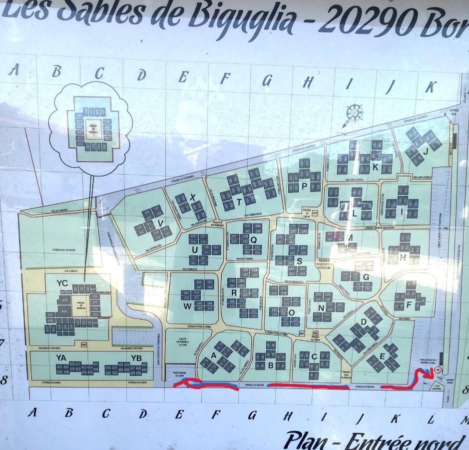 Sables De Biguglia Cordon Lagunaire Borgo (Corsica) Exterior foto